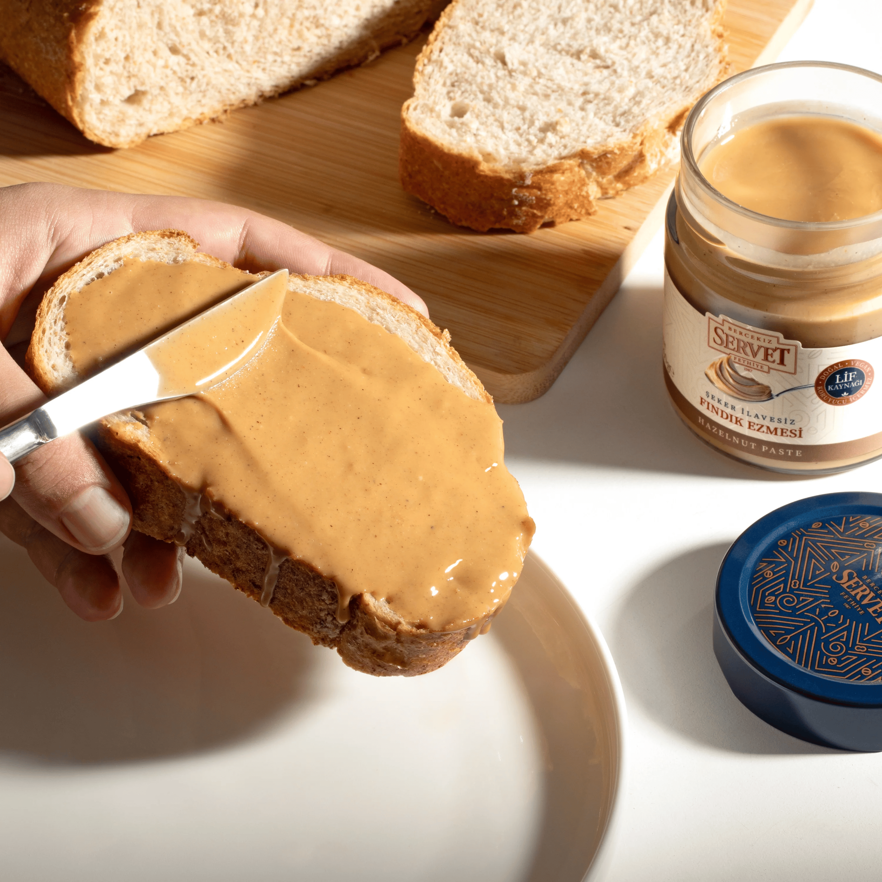 Servet Fındık Ezmesi 200 gr & Şeker İlavesiz 