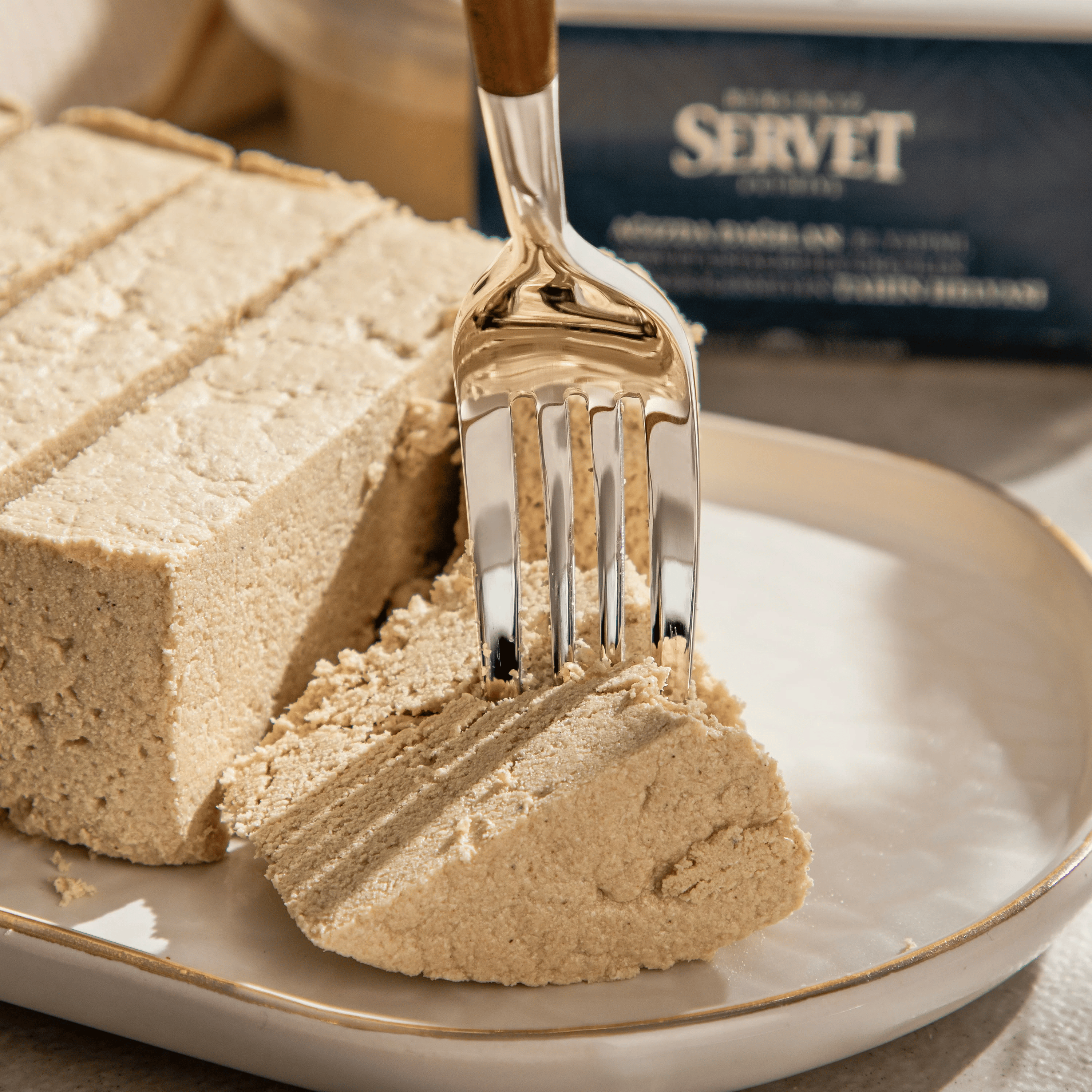 Servet Sade Taze Tahin Helvası 400 gr & Rafine Şeker İlavesiz