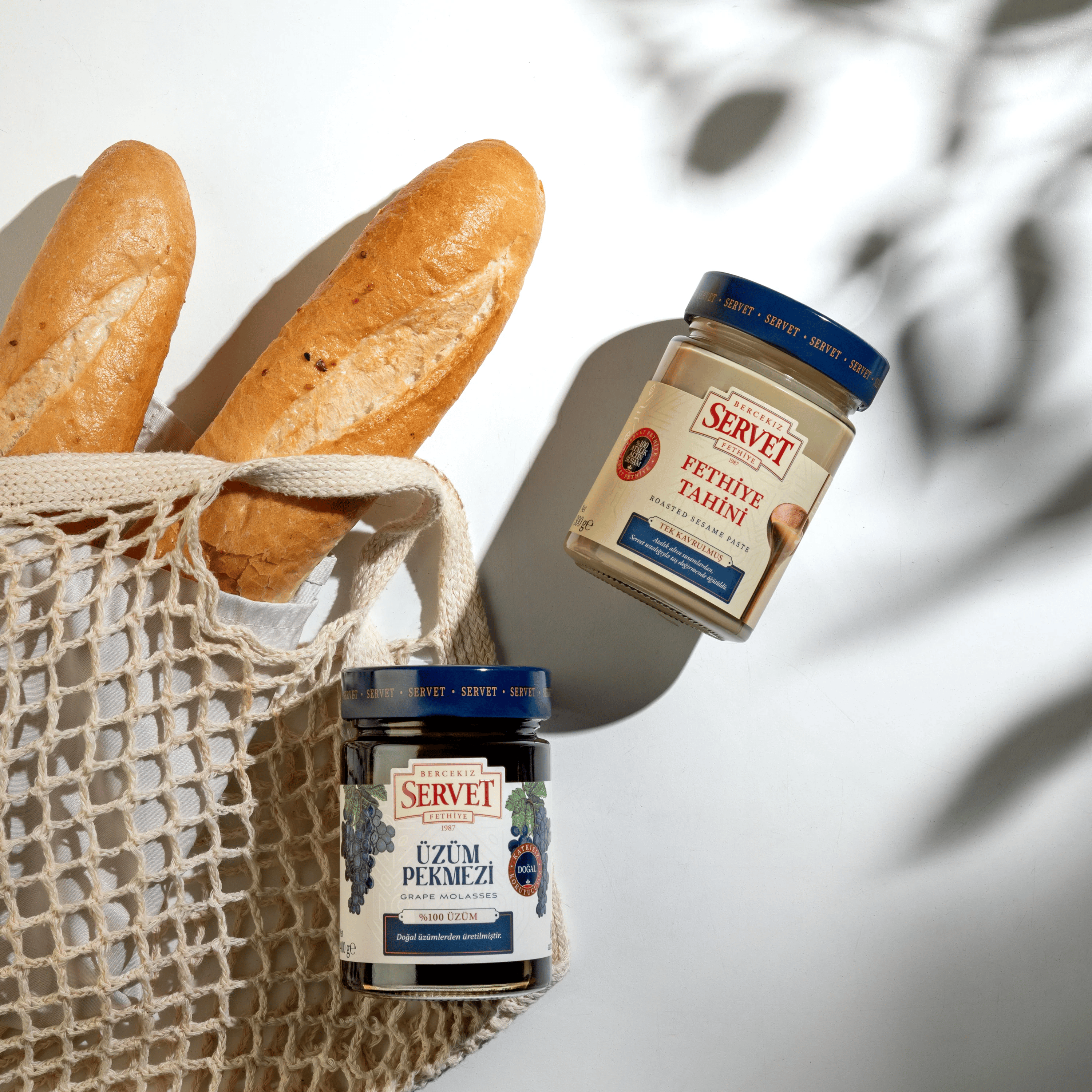Servet Tek Kavrulmuş Taze Tahin 300 gr