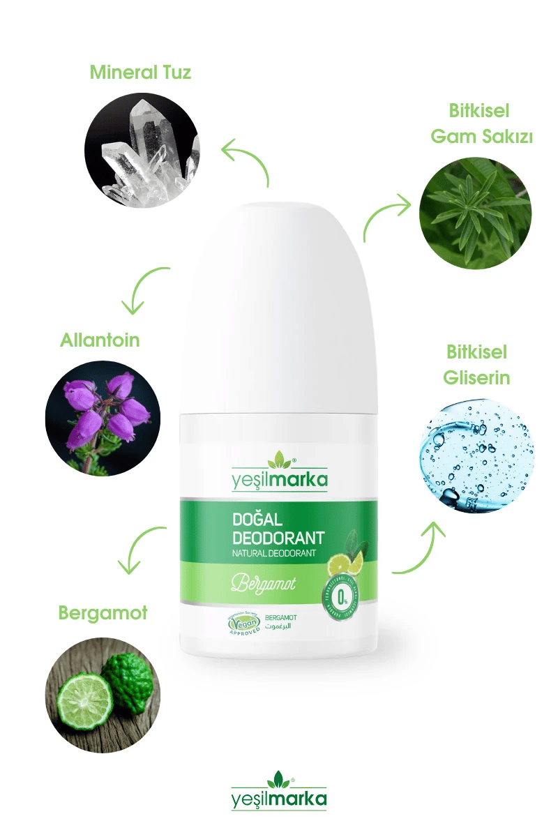 Yeşilmarka Doğal Deodorant Bergamot