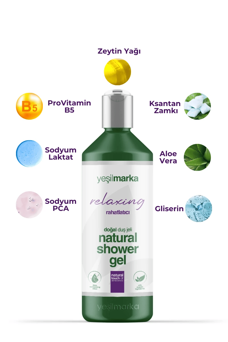 Yeşilmarka Doğal Duş Jeli & Rahatlatıcı Etki