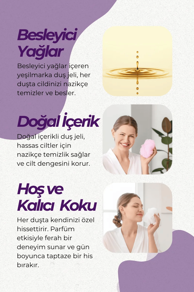 Yeşilmarka Doğal Duş Jeli & Rahatlatıcı Etki