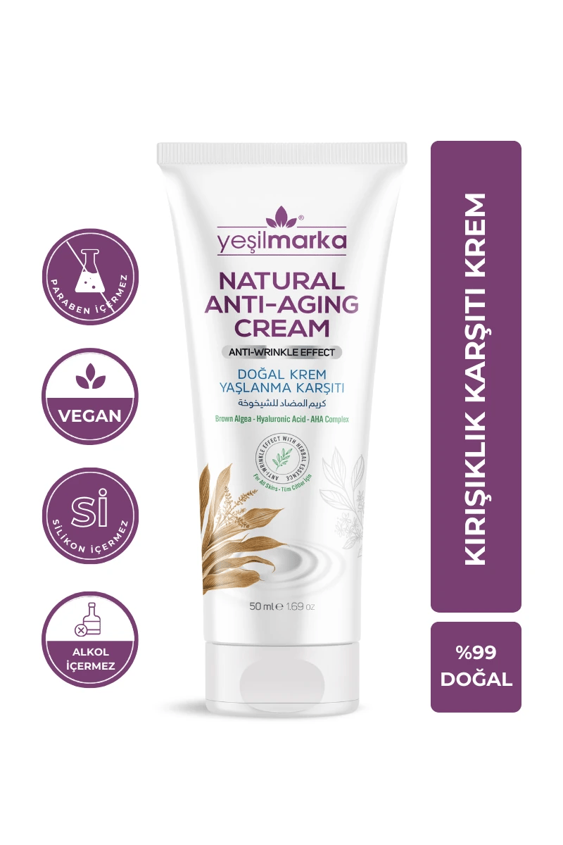 Yeşilmarka Doğal Yaşlanma Karşıtı (Anti Aging) Krem