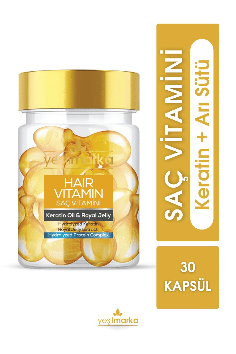 Yeşilmarka Saç Vitamini & Keratin Oil Royal Jelly