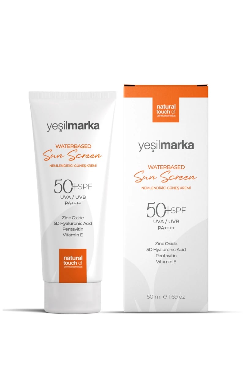 Yeşilmarka Su Bazlı Güneş Kremi 50 Faktör (SPF)