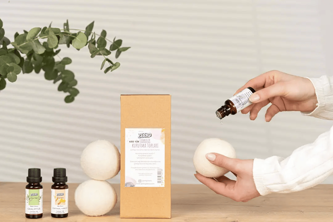 Zeero Çamaşır Kurutma Topları %100 Yün