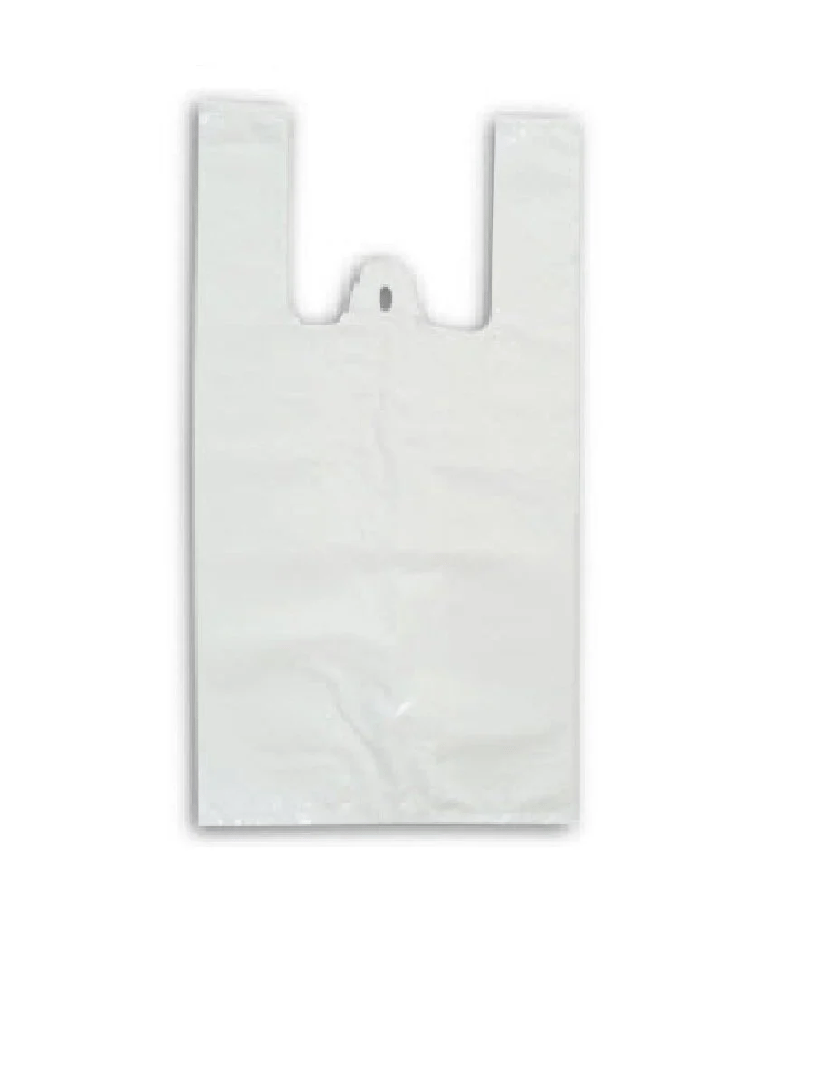 Beyaz Market Poşeti Orta Boy 28x50 cm | 90'lı Paket