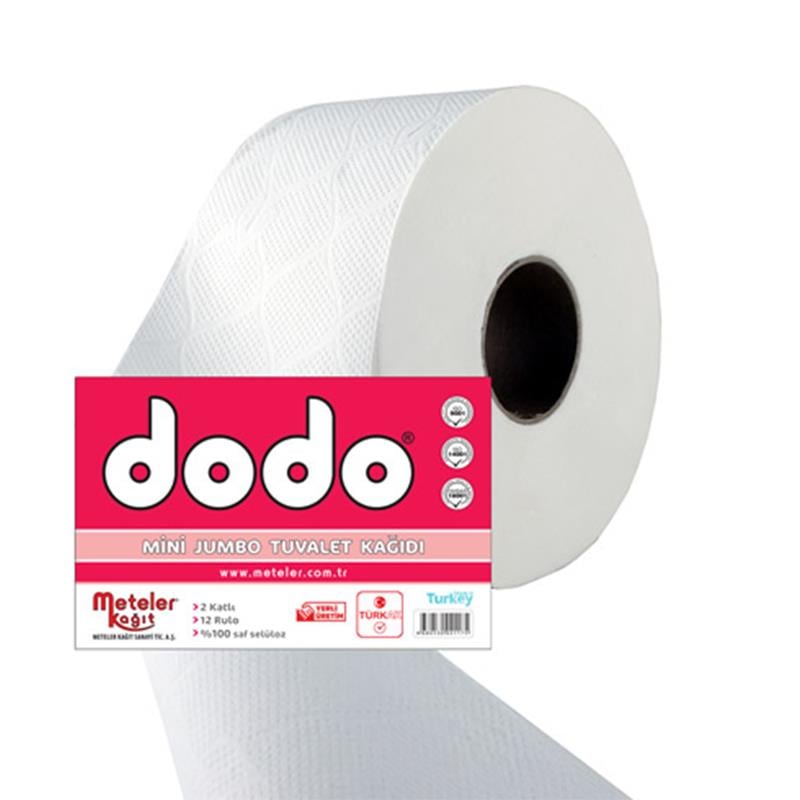 Dodo Jumbo Tuvalet Kağıdı 12'li 2 Katlı 10 cm
