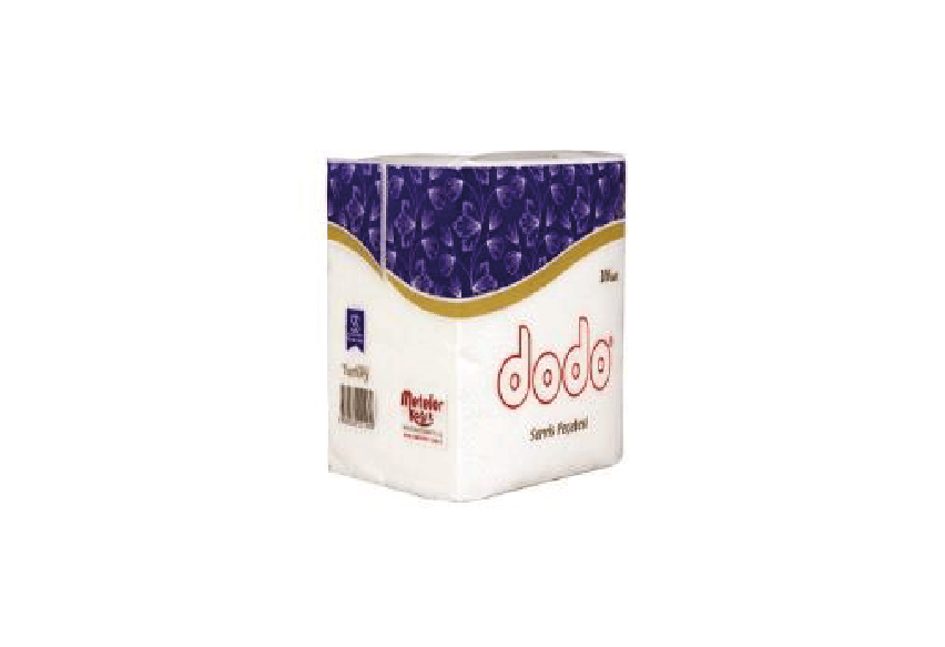 Dodo Lüks Peçete 24x24 cm 12 Paket 2 Katlı