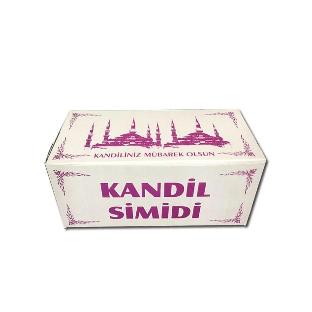 Kandil Simidi Kutusu 17×8×8 cm | 10'lu Özel Baskılı Kutu