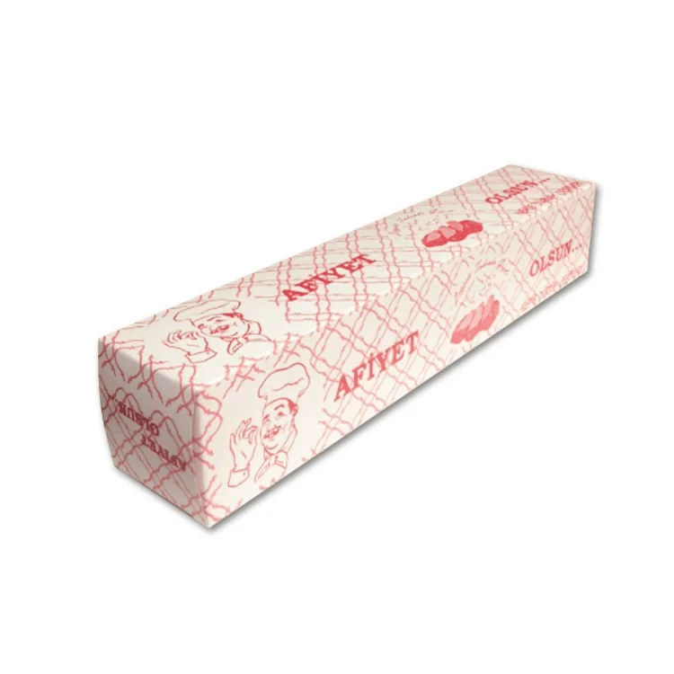 Karton Dürüm Kutusu 280×55 mm | 50'li Paket Dayanıklı