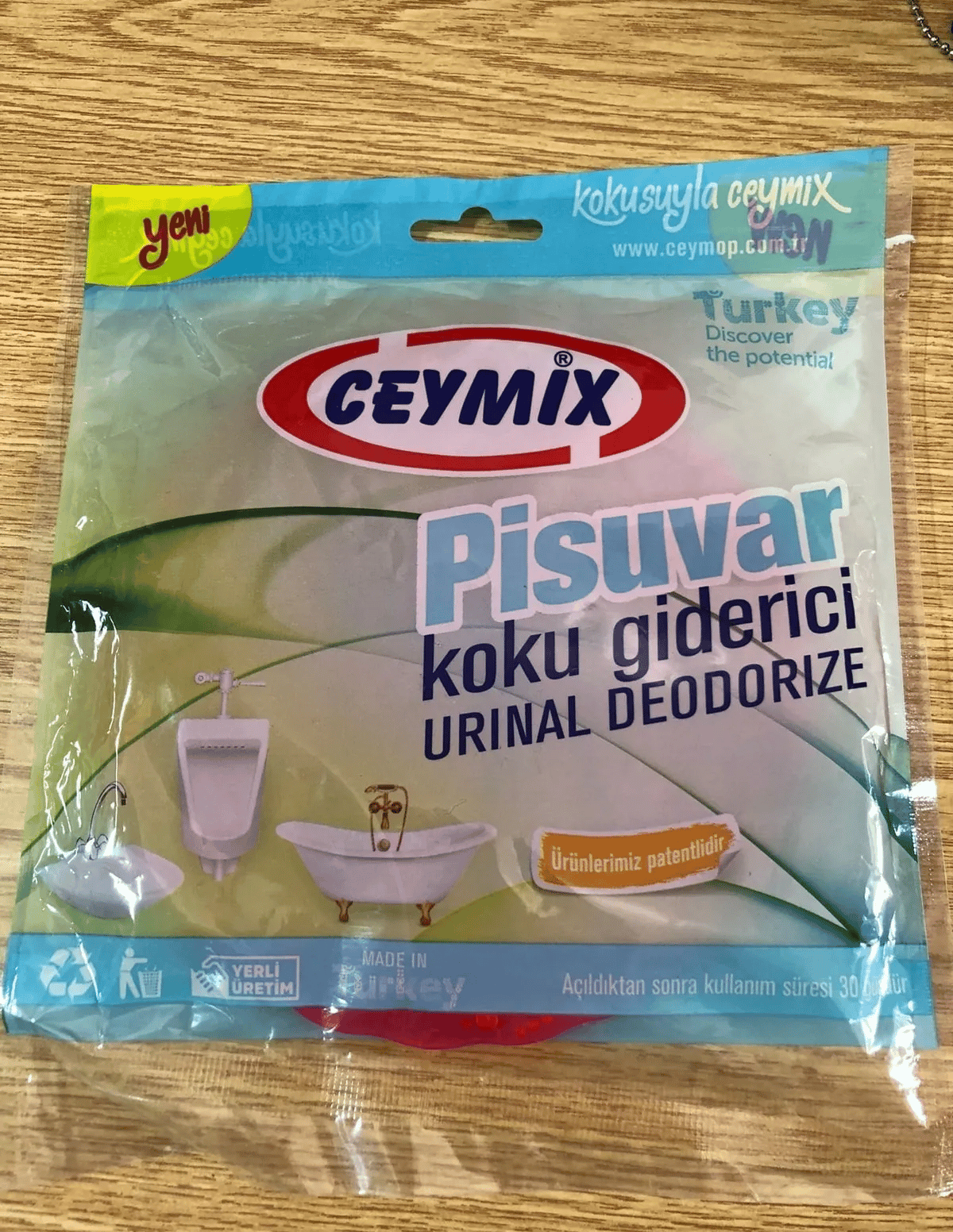 Pisuvar Süzgeci 35gr – Koku Giderici 100'lü Paket
