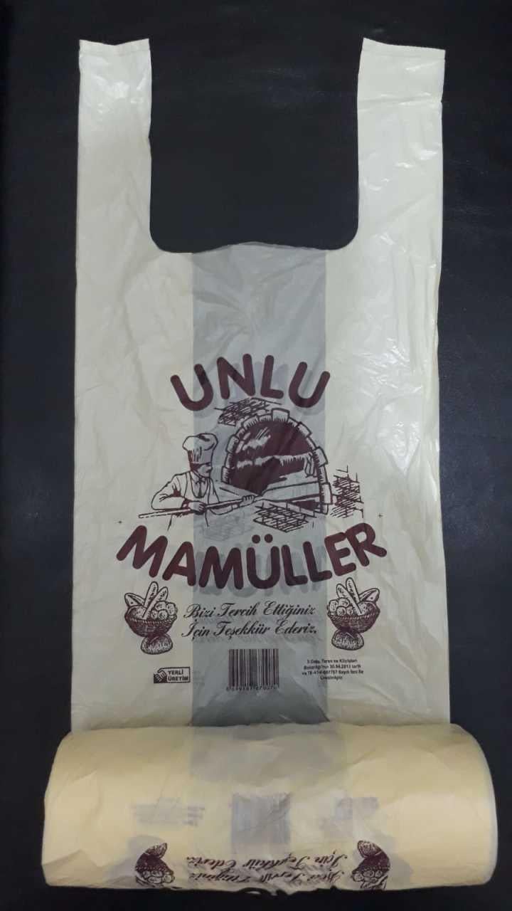 Unlu Mamuller Poşeti 28x55 cm | 2000 Adet Rulo