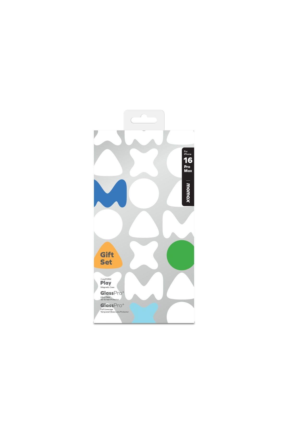 iPhone 16 Pro Max Protecton Bundle Set (MXAP24XLT + PZAP24F1XLD + PZAP24CL1D)