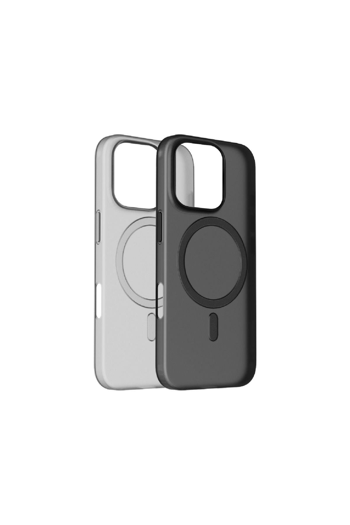 Lite CaseForm Magnetic Case iPhone 16 Pro Max (Transparent Black)