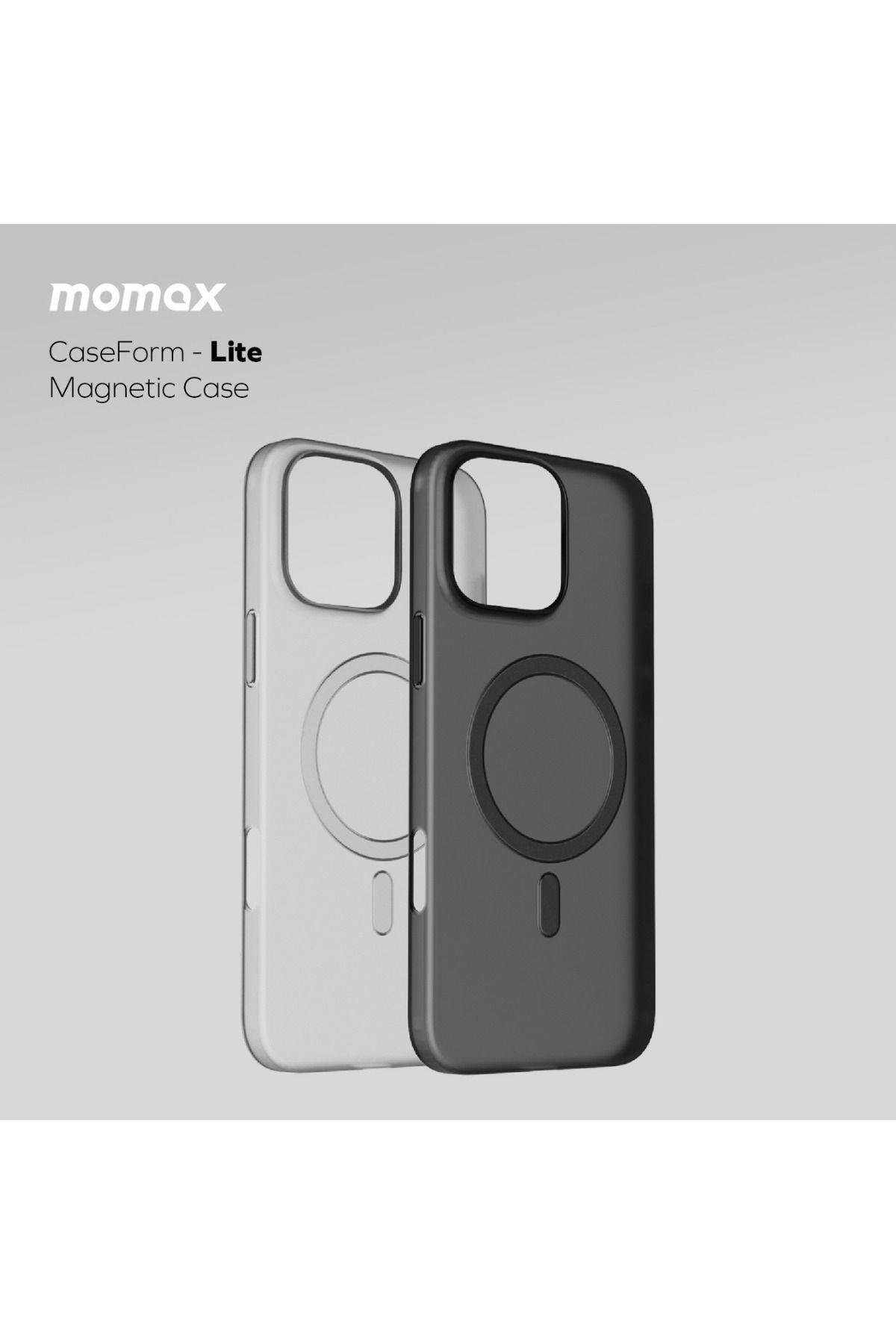 Lite CaseForm Magnetic Case iPhone 16 (Transparent Black)