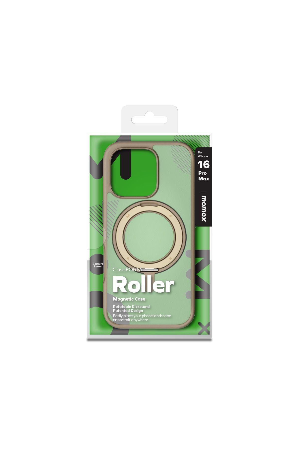 Roller CaseForm Magnetic Case iPhone 16 Pro Max (Gold)