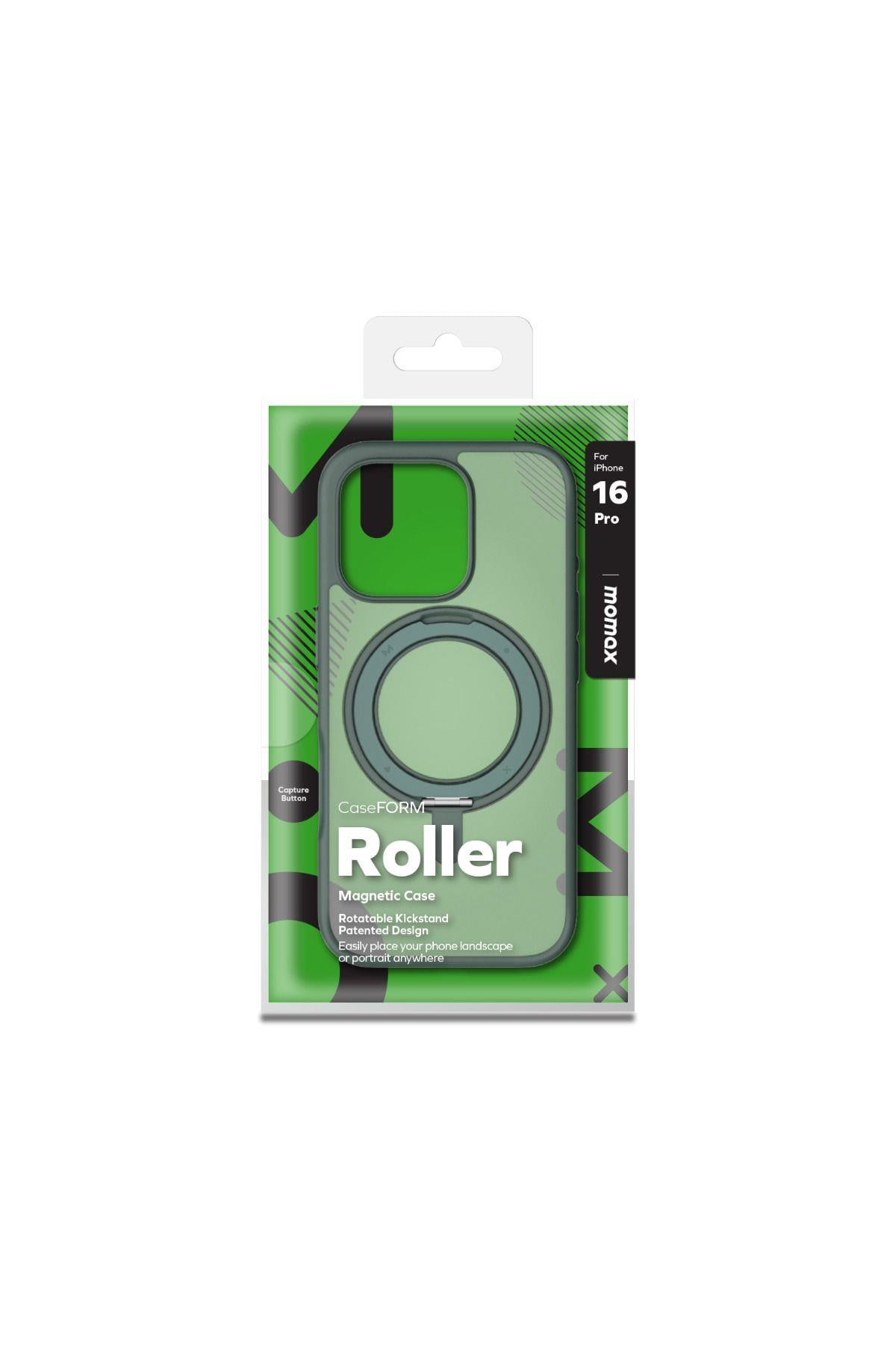 Roller CaseForm Magnetic Case iPhone 16 Pro (Green)