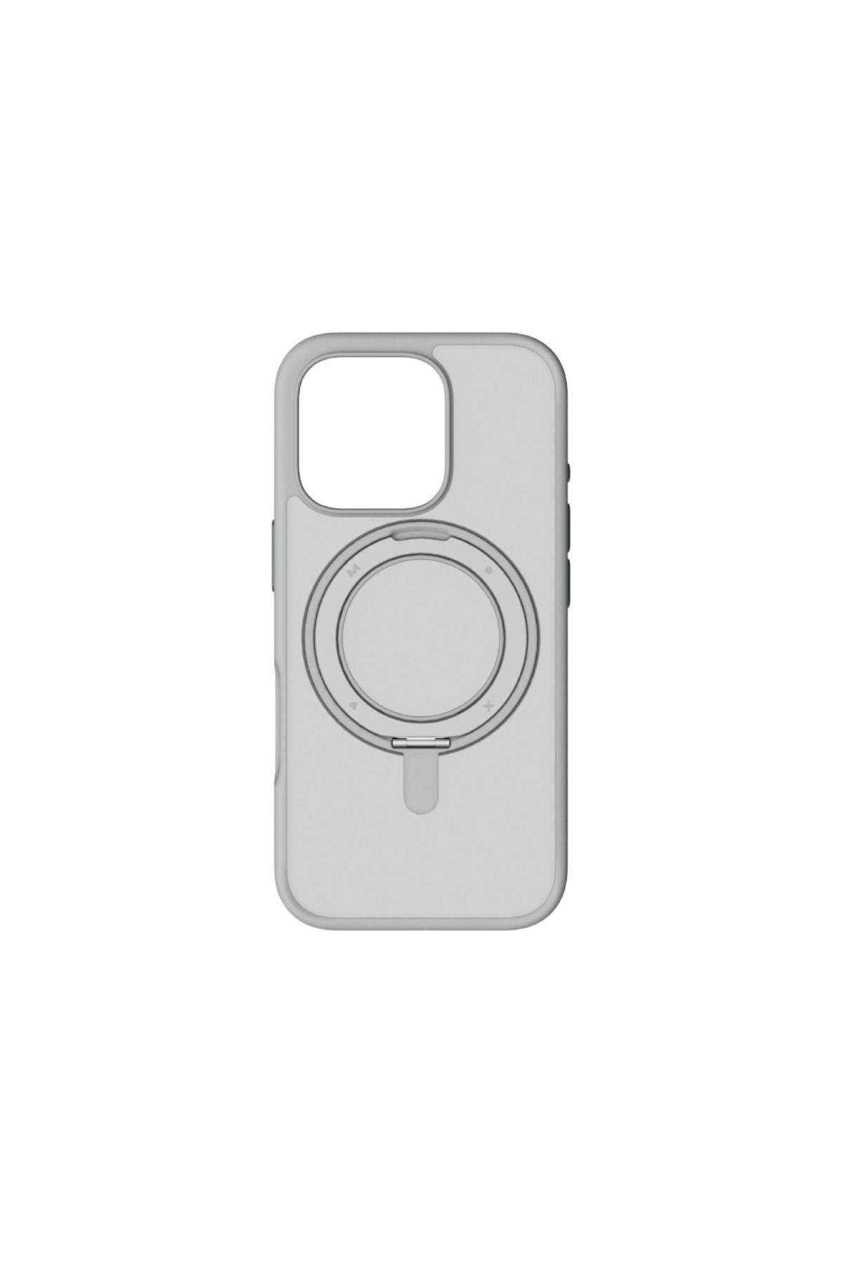 Roller CaseForm Magnetic Case iPhone 16 Pro (Light Grey)