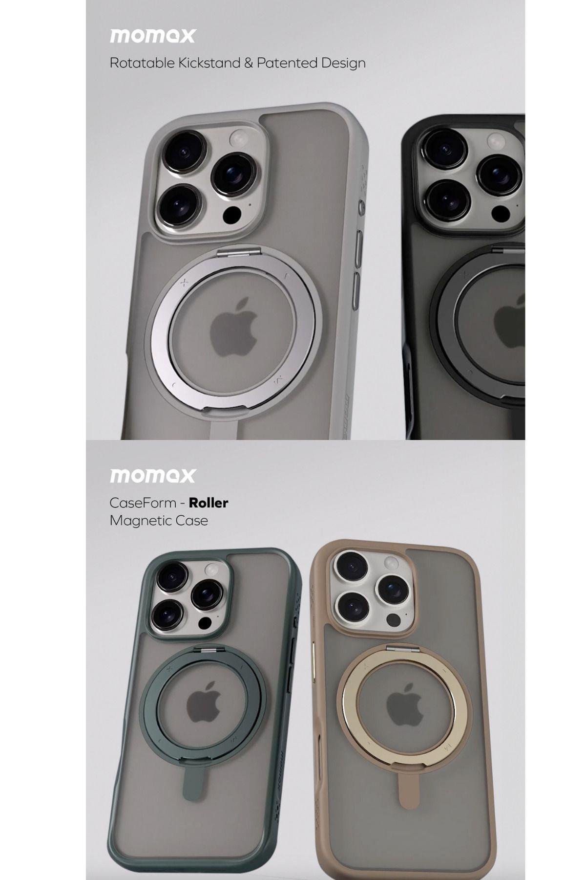 Roller CaseForm Magnetic Case iPhone 16 Pro Max (Light Grey)