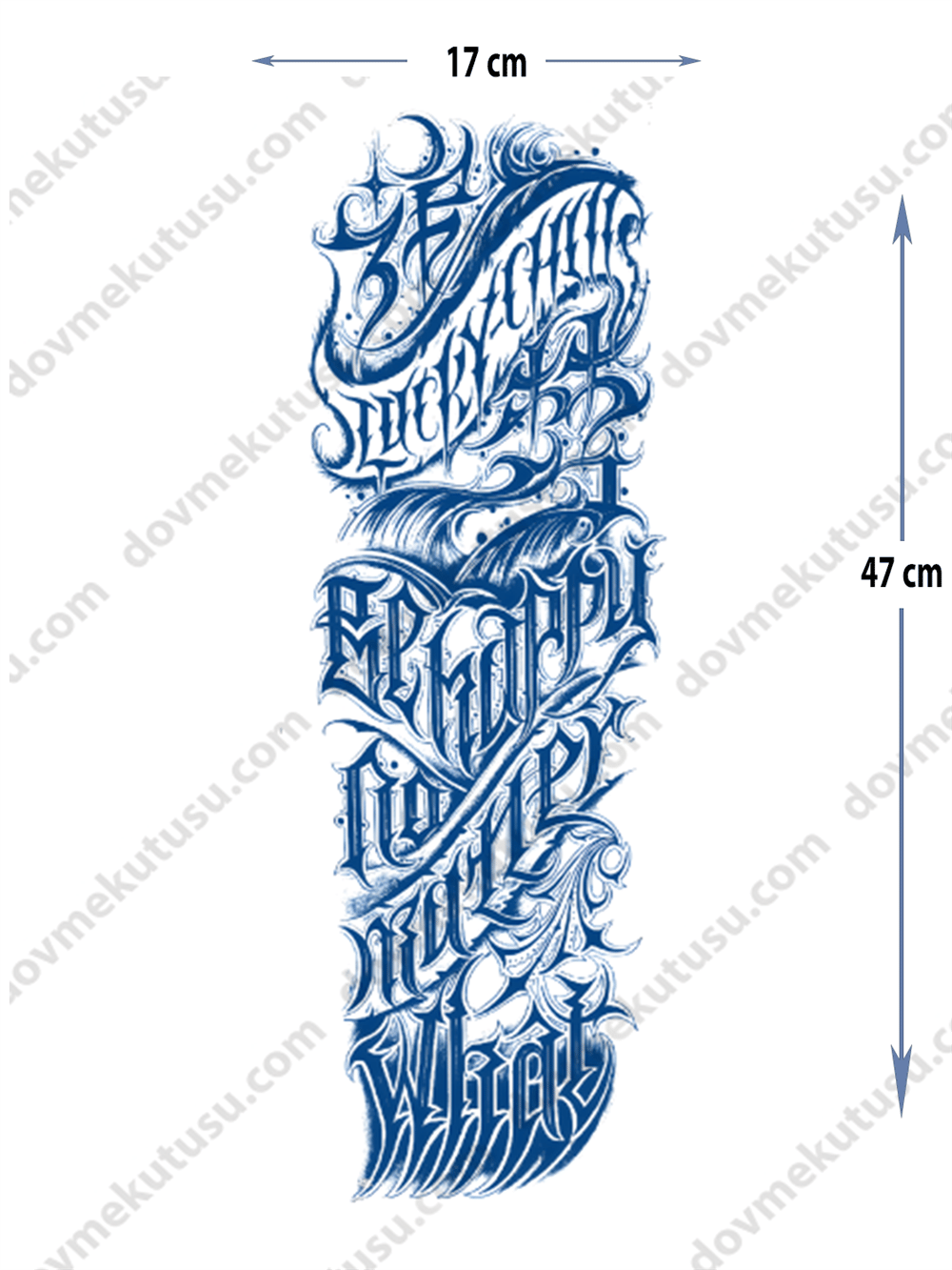  gotik figür yarı kalıcı Kol Kaplamalı Dövme