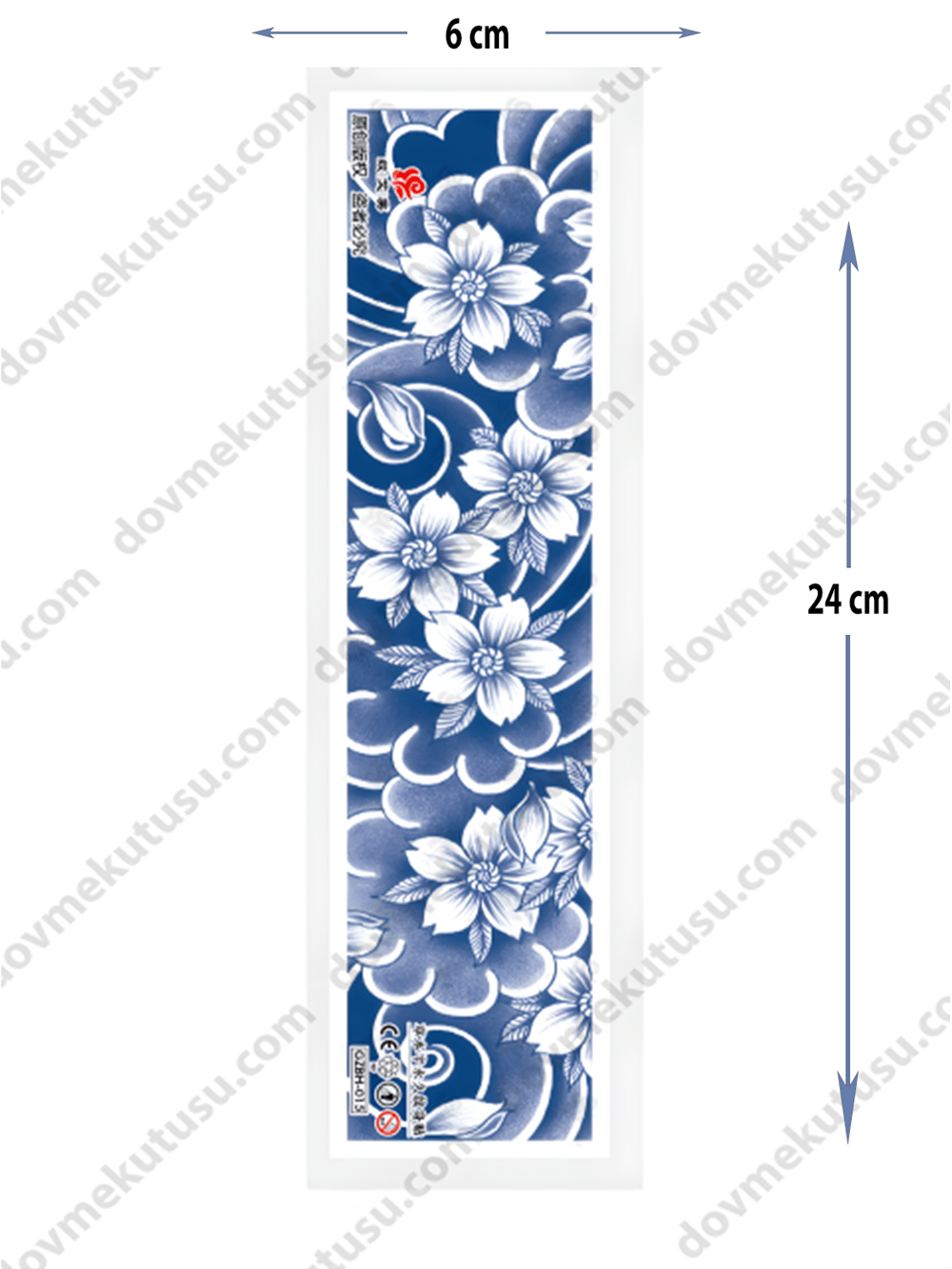 çiçekli sanat yarı kalıcı Şerit Dövme 