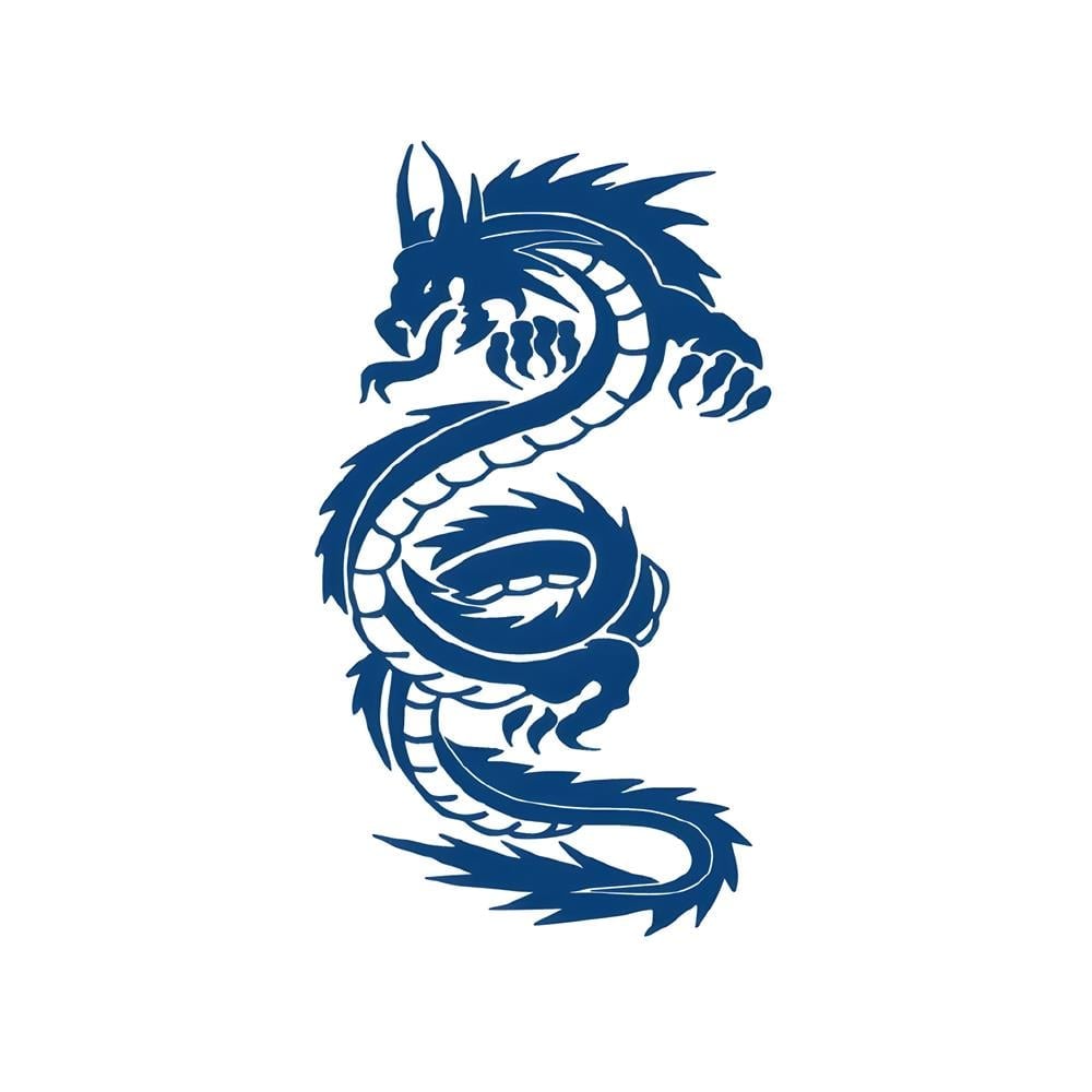 Ejderha(dragon) Yarı Kalıcı Dövme 