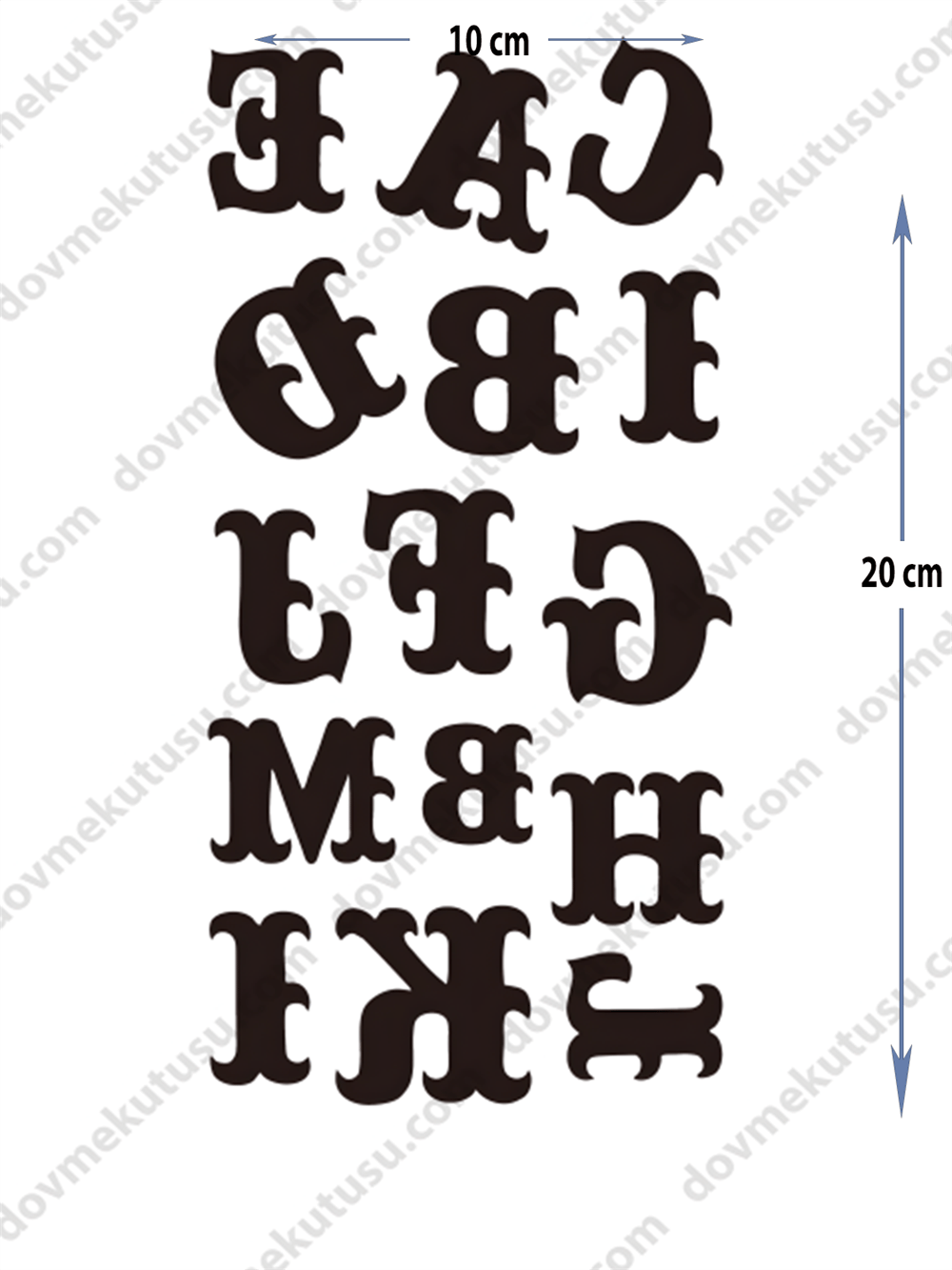 Geçici Dövme – Harfli Temalar ile Kişisel Anlam, Yaratıcılık ve Kendini İfade Etme! 3d dövmeler 