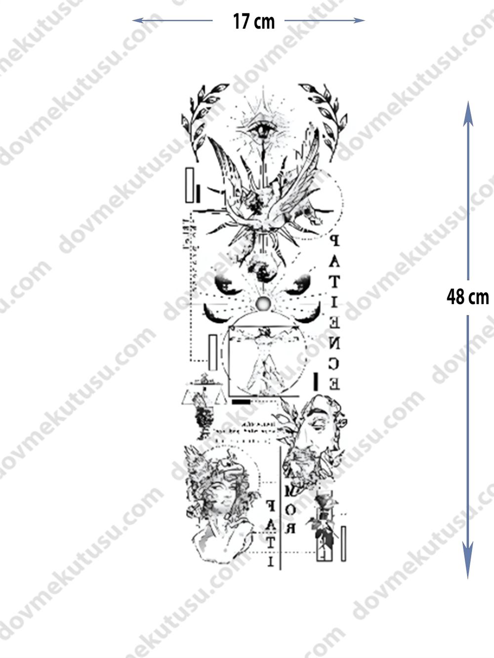 Geçici Kol Kaplama Dövme – Özel Tasarım ile Kişisel Tarzınızı ve Yaratıcılığınızı Yansıtan Eşsiz Bir Sembol