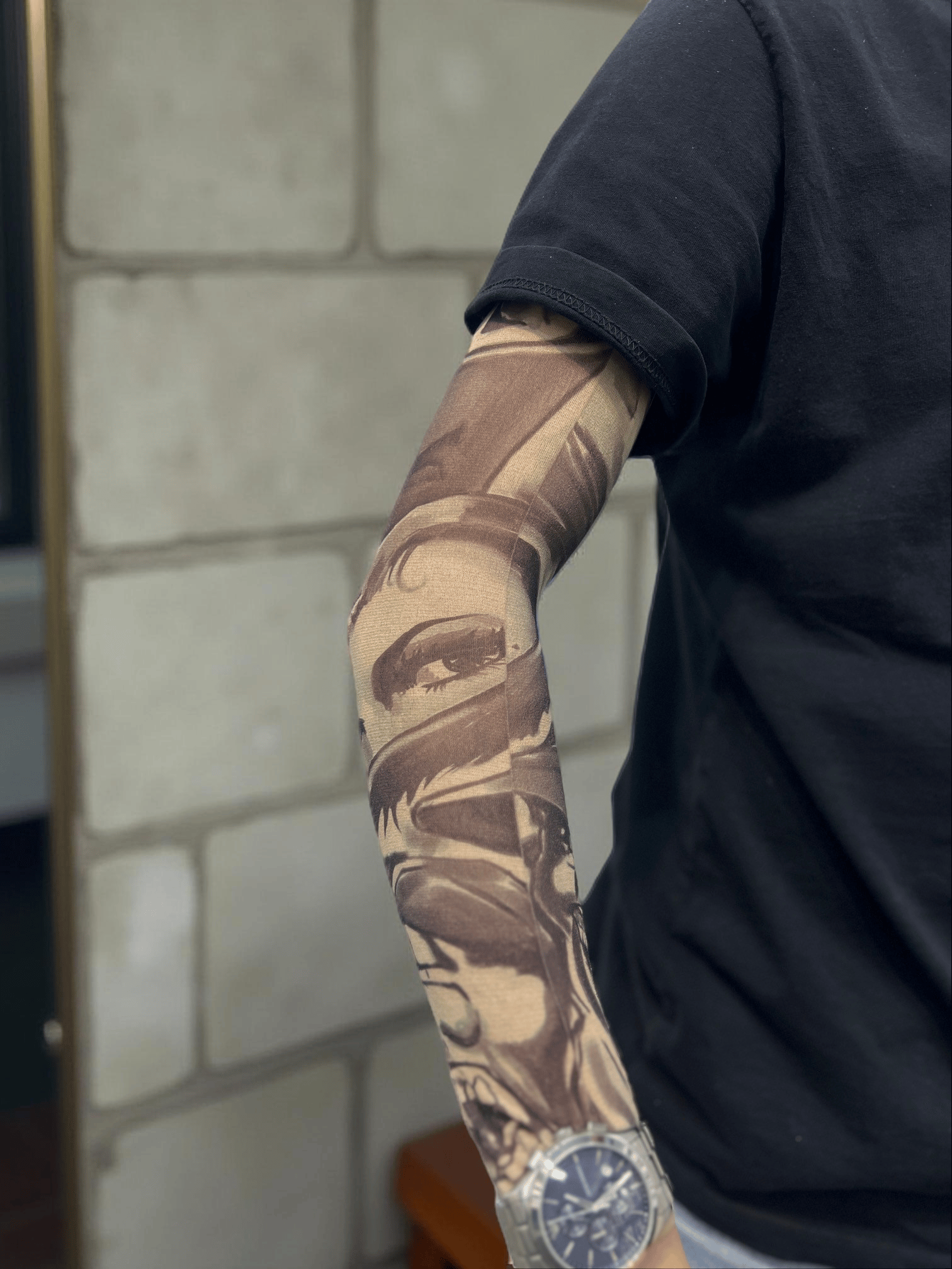 GİYİLEBİLEN KOL ÇORABI - 4