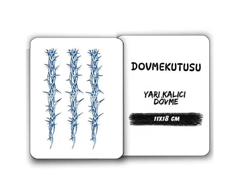 Kadın bacak ve Erkek kol için dikenli model 