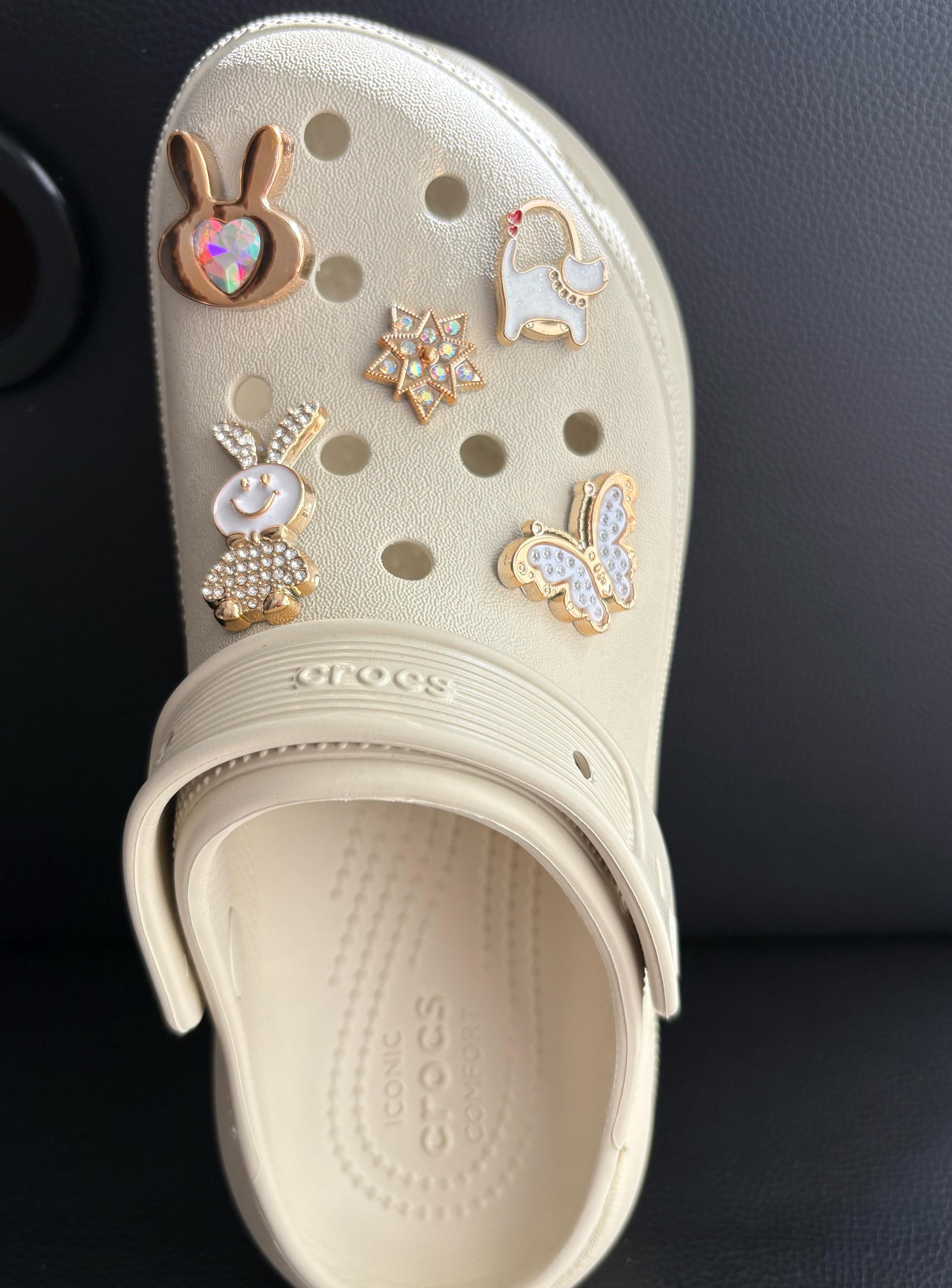 Karışık Crocs taşlı Terlik Süsü 