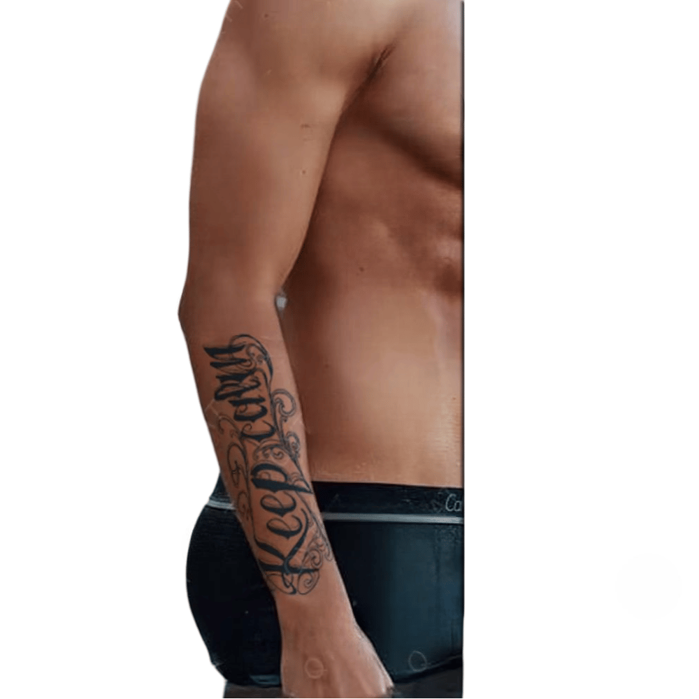 keep smiling yarı kalıcı ORTA BOY DÖVME 