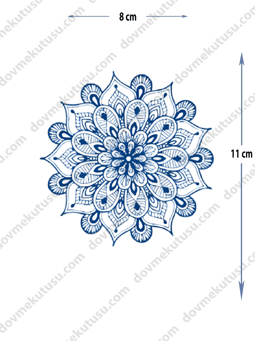 Yarı Kalıcı Çiçek Motifi Dövme – Güzellik, Yeniden Doğuş ve Doğanın Sembolü!
