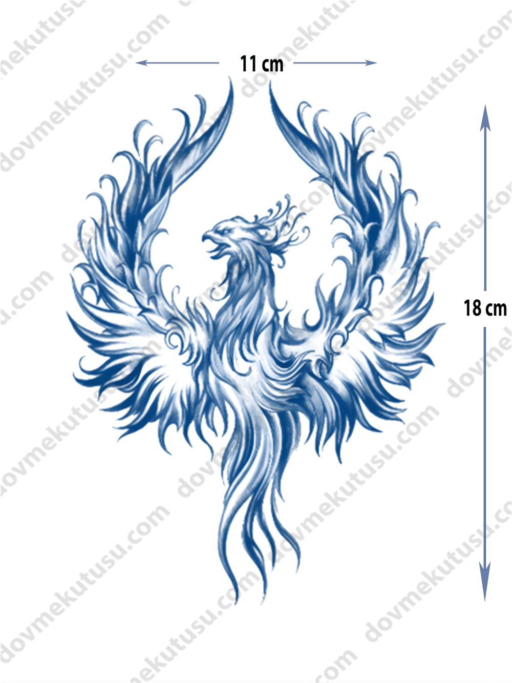 Yarı Kalıcı Ejderha (Dragon) Motifi Dövme – Efsanevi Güç ve Ateşin Sembolü!