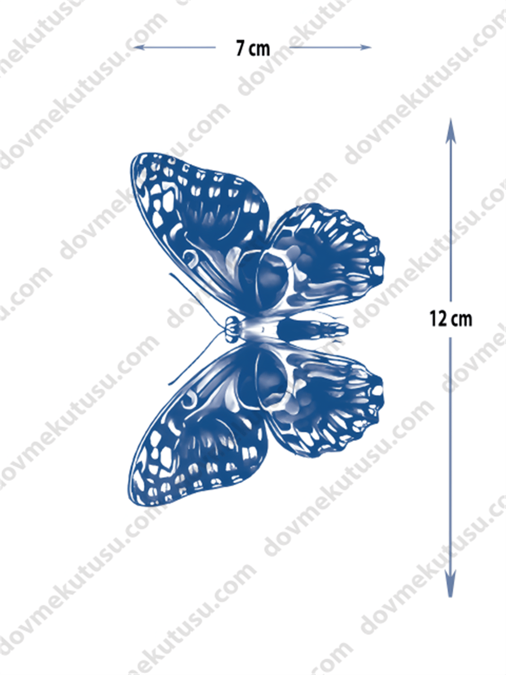 Yarı Kalıcı Küçük Boy Dövme Kelebek 