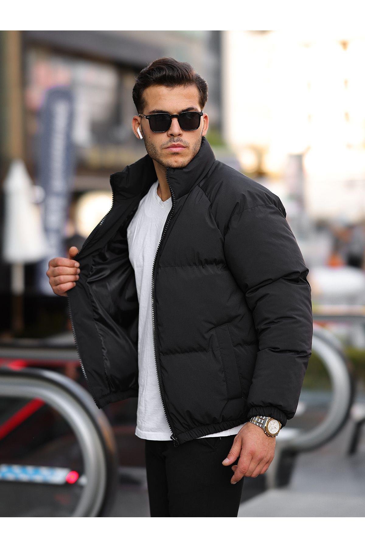 Erkek Şişme Mont Oversize Kışlık