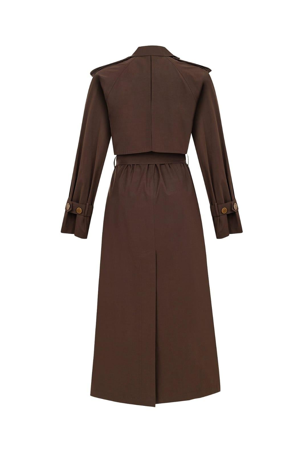 BERRY TRENCH COAT