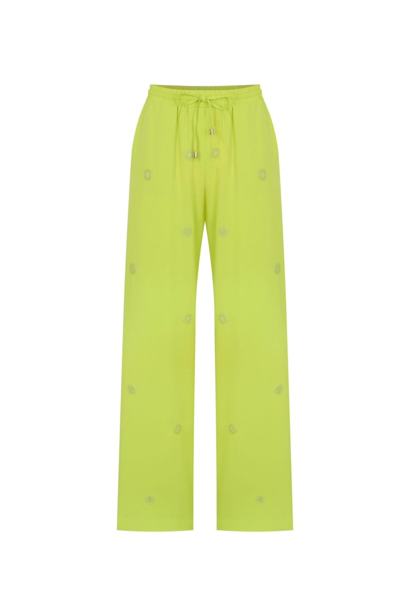 DORA PANTOLON NEON YEŞİL