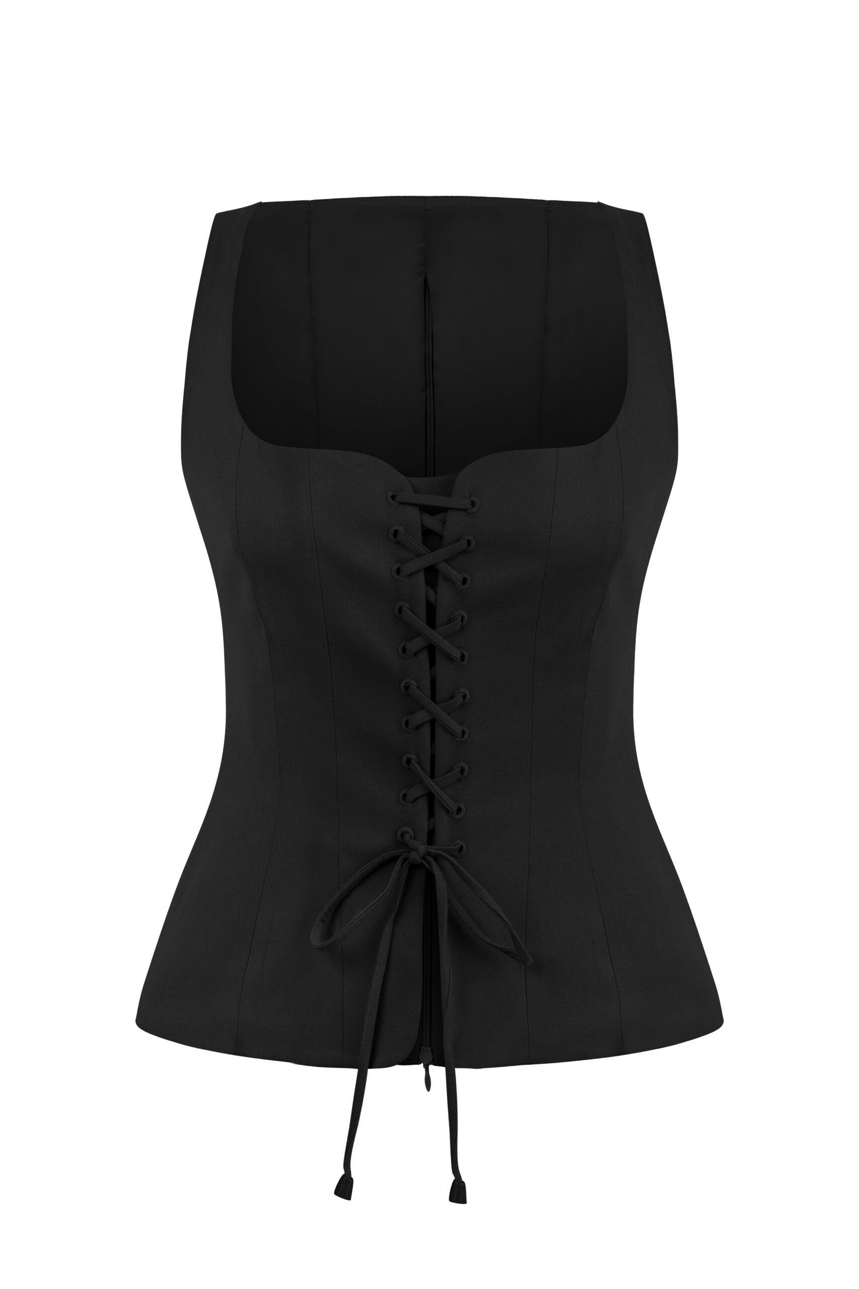IVY TOP SİYAH