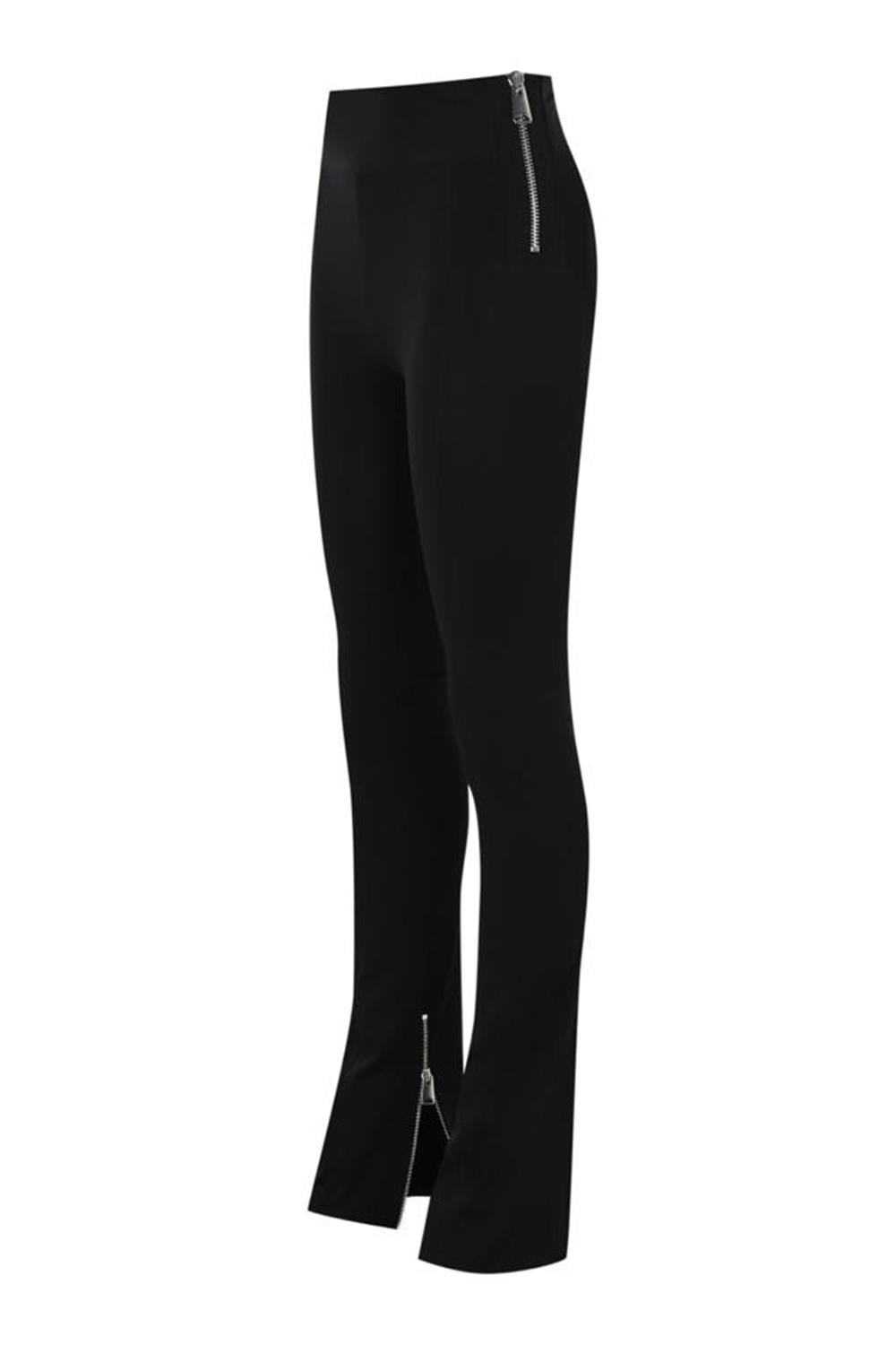 Julia Corset Flare Leggins Siyah