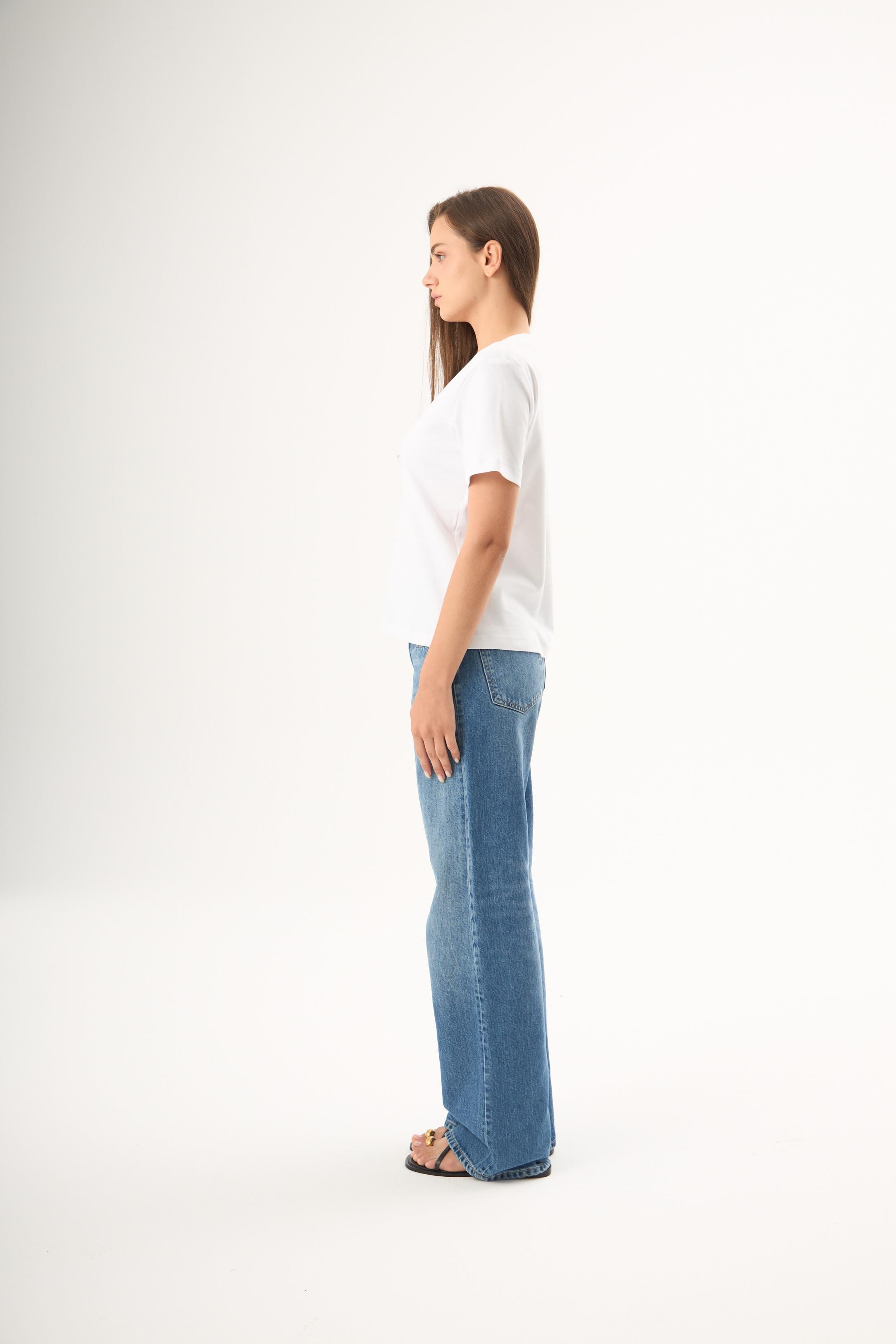 Karla Tshirt Beyaz 