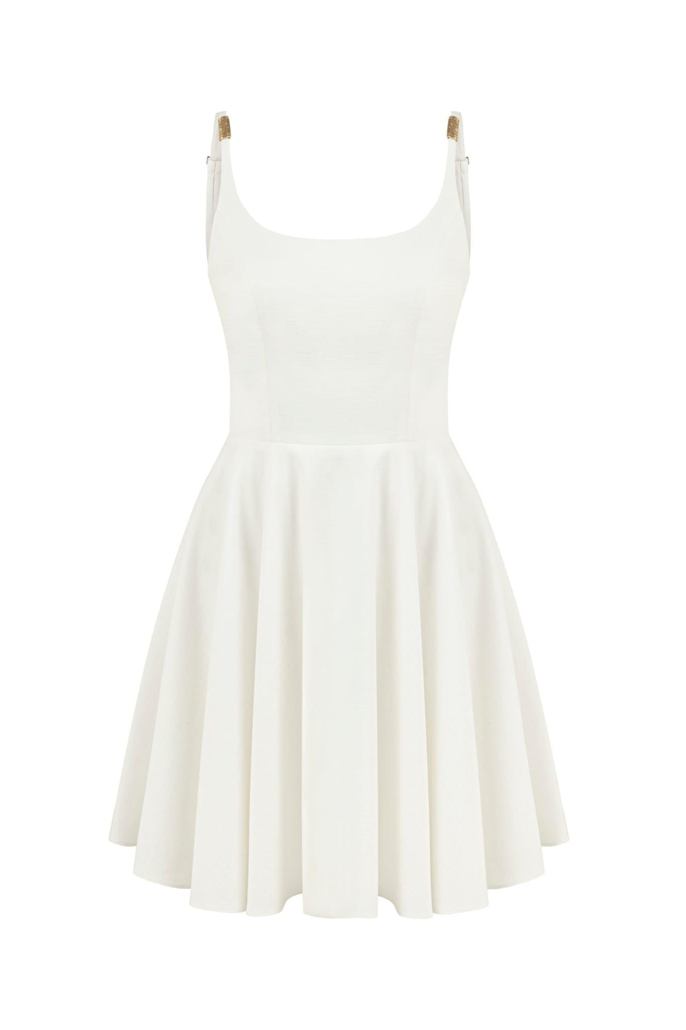 LEXİ DRESS BEYAZ