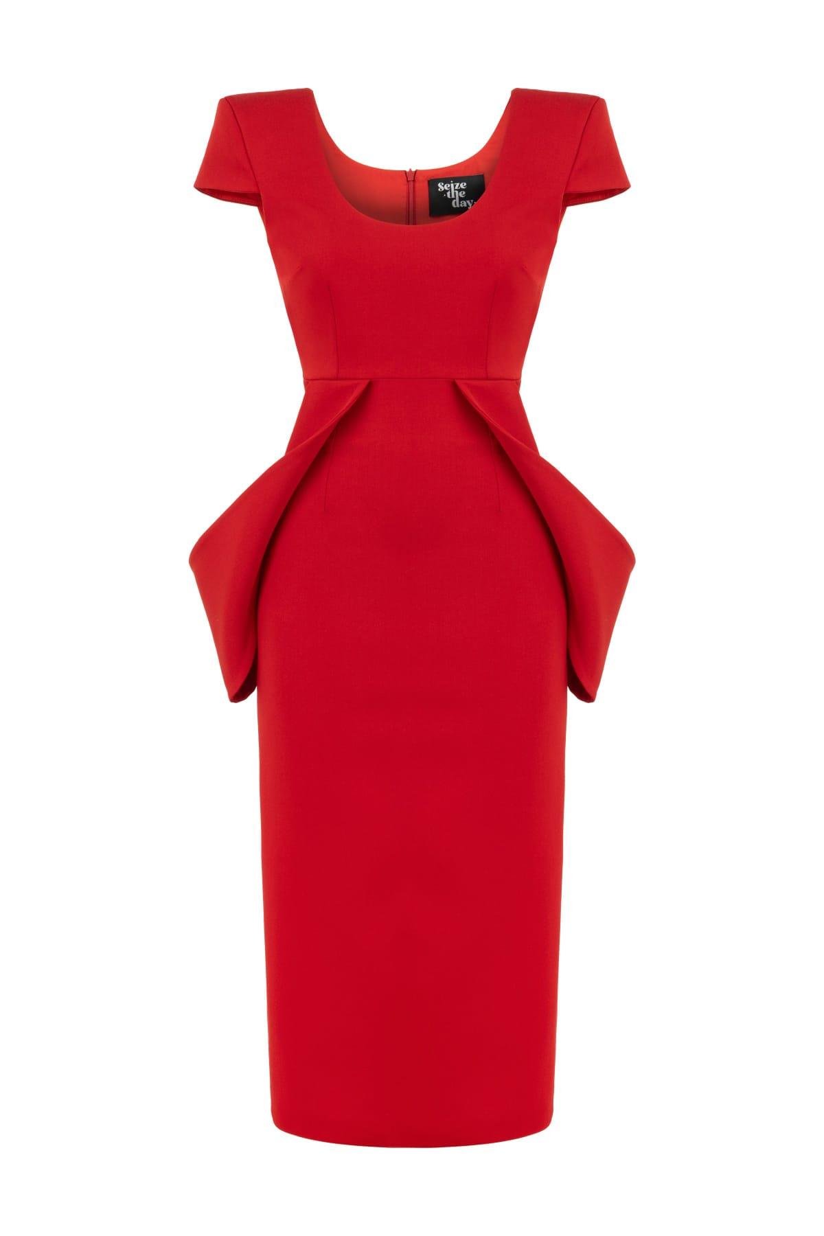 MİENA DRESS KIRMIZI