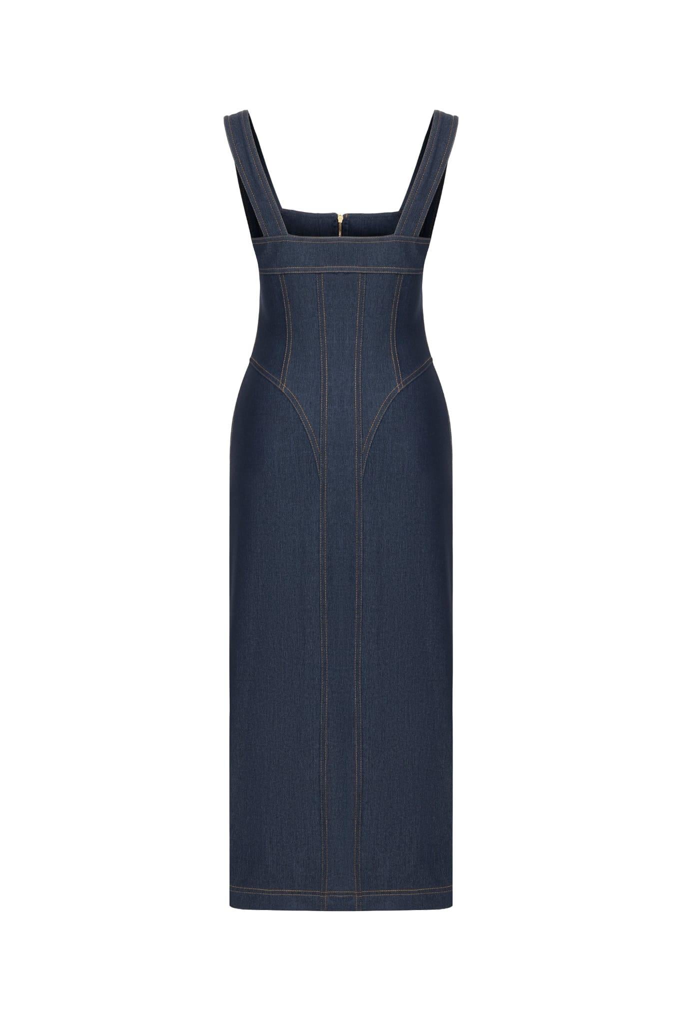 NEW PEXİ DRESS LACİVERT