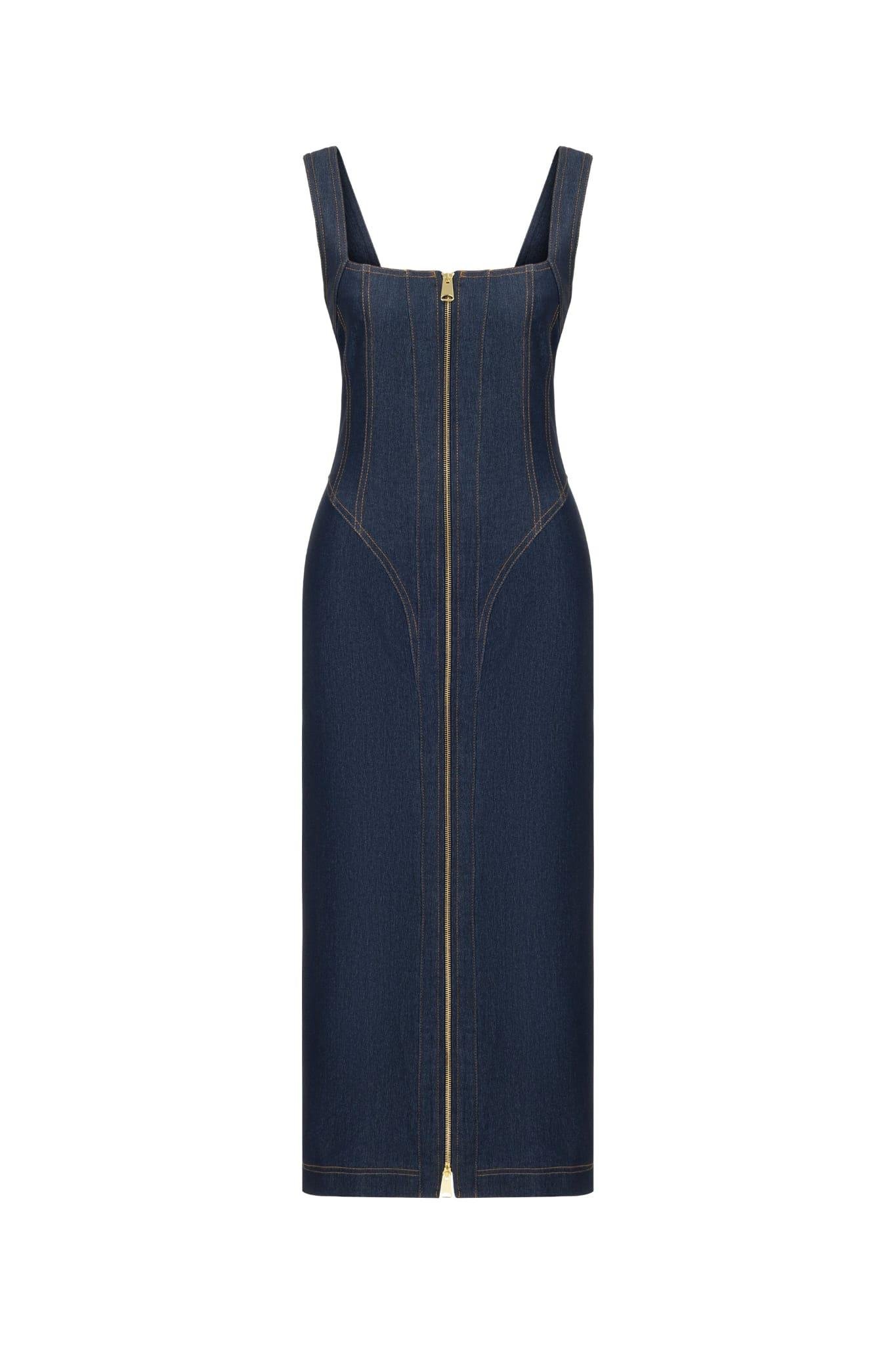 NEW PEXİ DRESS LACİVERT