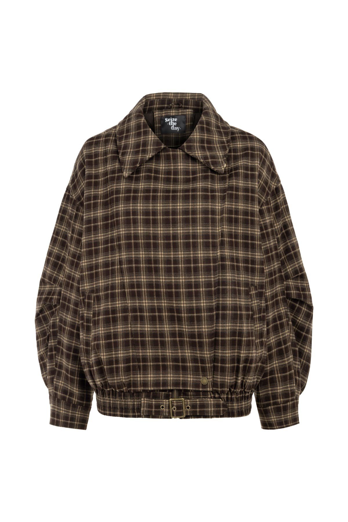 ODEN OVERSIZE BOMBER KAHVERENGİ