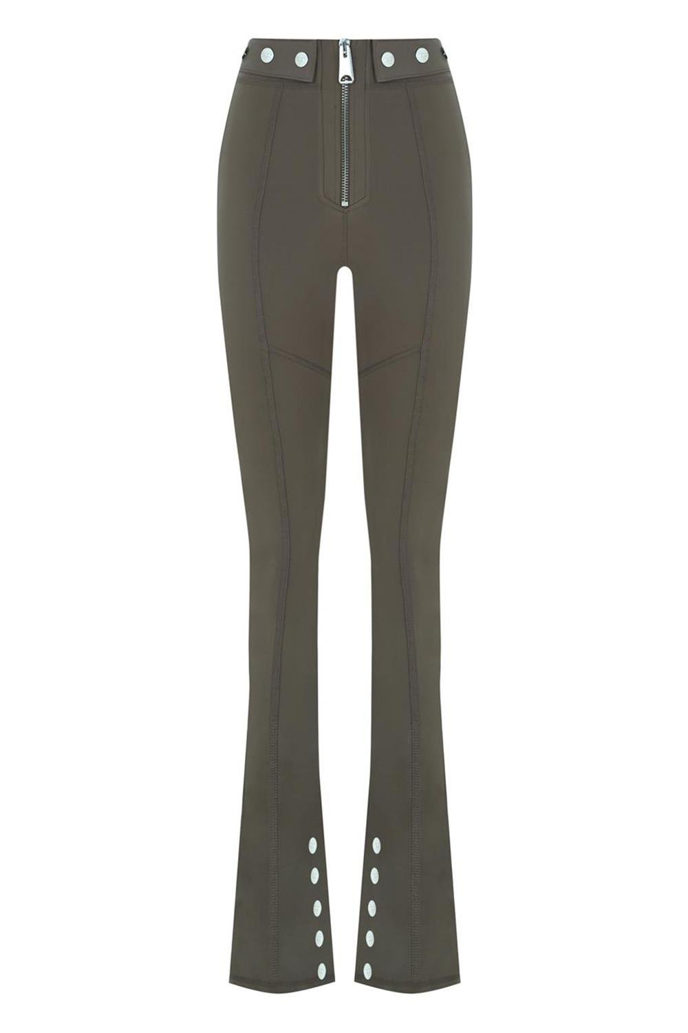 Scarlett Flare Leggins Kahverengi