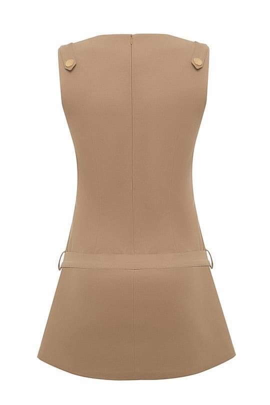 TARDİS ELBİSE CAMEL