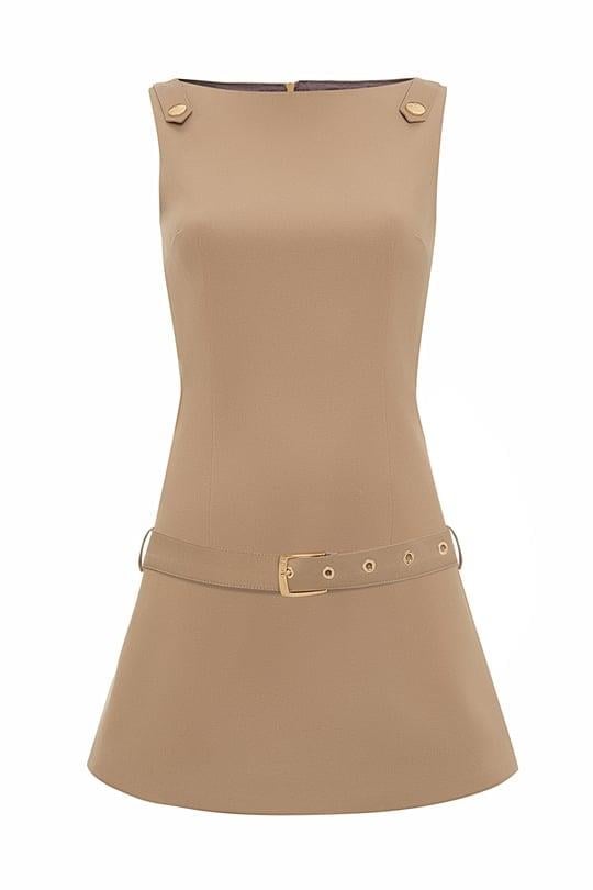 TARDİS ELBİSE CAMEL